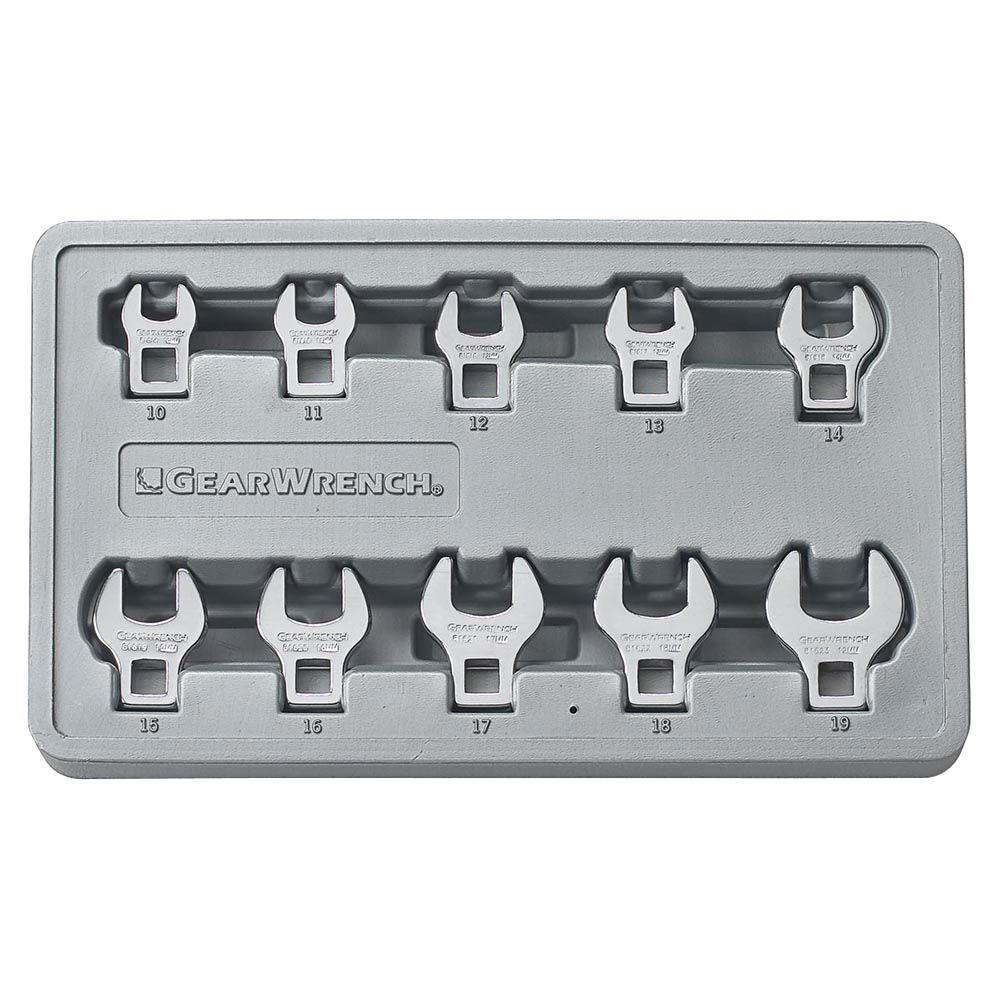 Metric Crowfoot Wrench Set (10-Piece) - Super Arbor