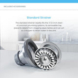 All-in-One Undermount Stainless Steel 43 in. Triple Bowl Kitchen Sink - Super Arbor