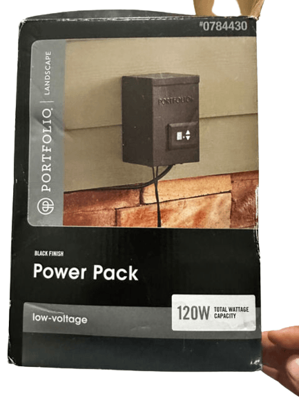 Portfolio 120-Watt Multi-Tap Landscape Lighting Transformer with Digital Timer