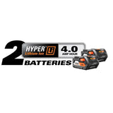 18-Volt Lithium-Ion 4.0 Ah Battery Pack (2-Pack)