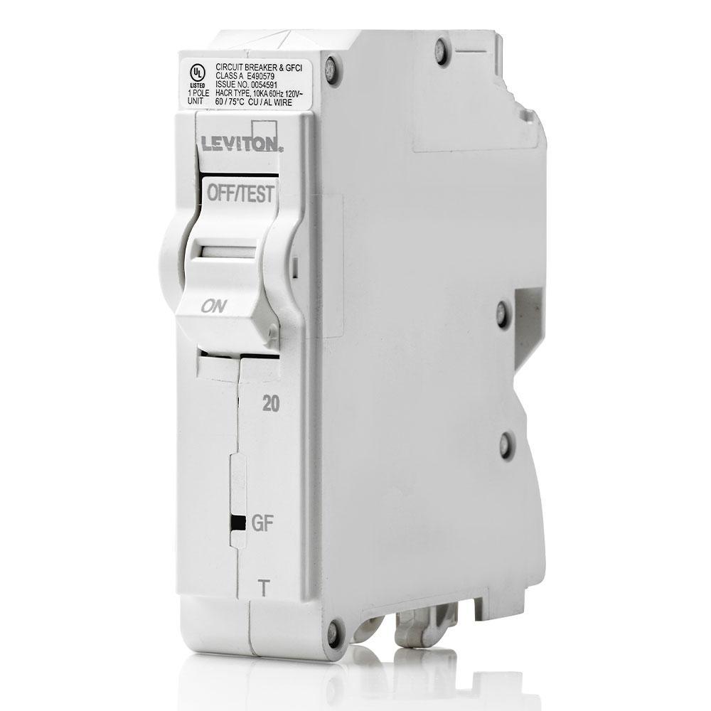 Branch Circuit Breaker, AFCI/GFCI 1-Pole 20 Amp, 120-Volt, Thermal Magnetic - Super Arbor