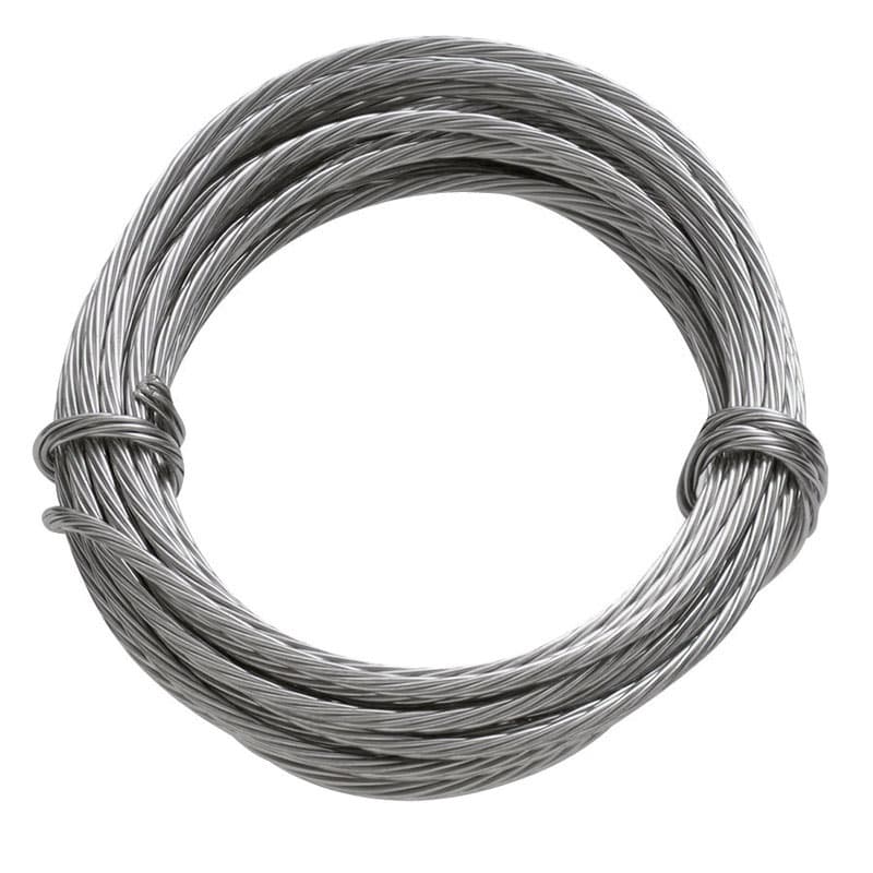 Hillman OOK 9 ft Stainless Steel Hanging Wire, 18 Gauge, 75 lb Capacity