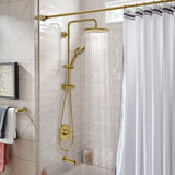 American Standard Spectra Versa Brushed Nickel Spray Shower Bar System, 24-Inch, 1.8 GPM