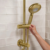 American Standard Spectra Versa Brushed Nickel Spray Shower Bar System, 24-Inch, 1.8 GPM