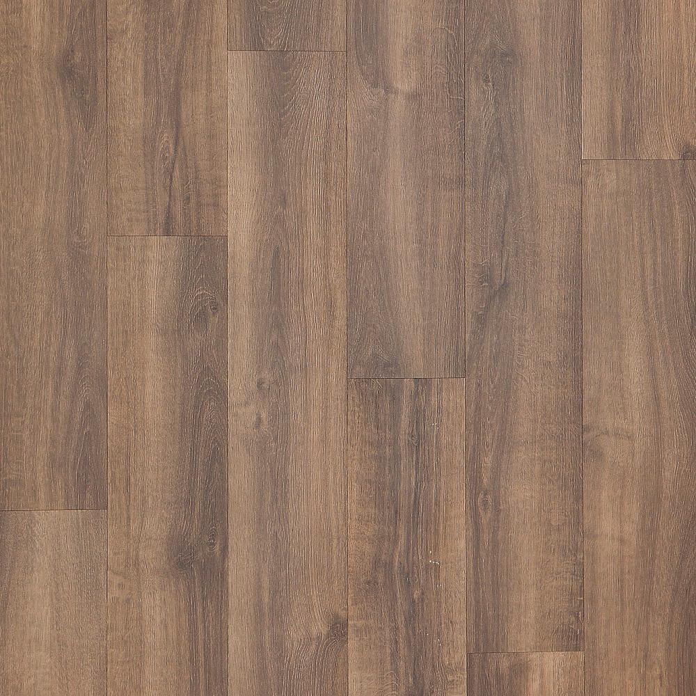 Defense+ 7.5 in. W Icelandic Walnut Antimicrobial Click Lock Luxury Vinyl Plank Flooring (17.43 sq. ft./case) - Super Arbor