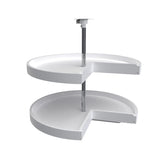 Rev-A-Shelf 2-Tier Plastic Pit-Cut Cabinet Lazy Susan