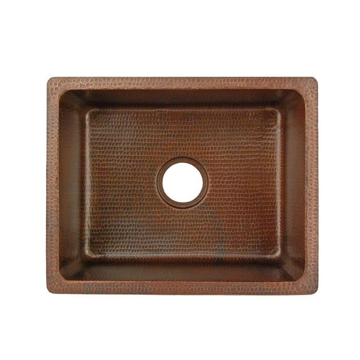 All-in-One Dual Mount Copper 20 in. Single Bowl Bar/Prep Sink with Faucet and Strainer Drain in Oil Rubbed Bronze