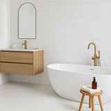 San Giorgio Belucci Bianca Polished Porcelain Tile 12x24