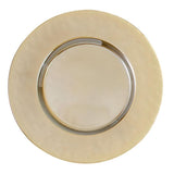 13 in. Luster Gold Glass Charger (Set of 4)