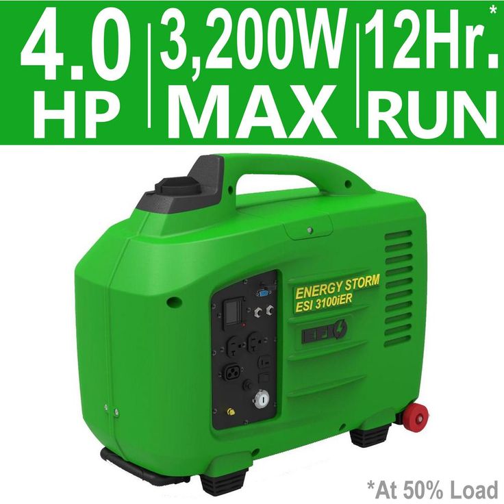 LIFAN Energy Storm 3,200/3,100-Watt Gas Powered Electric/Remote Start Portable Inverter Generator (Electric Fuel Injected)