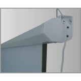 ProHT 120 in. Electric Projection Screen with White Frame - Super Arbor