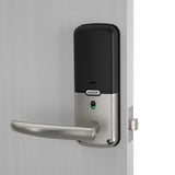 Model-S Satin Nickel Smart Touchscreen Keypad Door Latch Lock with Bluetooth - Super Arbor