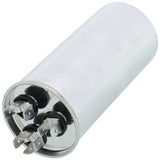 Lennox 19J28 capacitor - detail view (Voltage: 440v; MFD: 40/5)