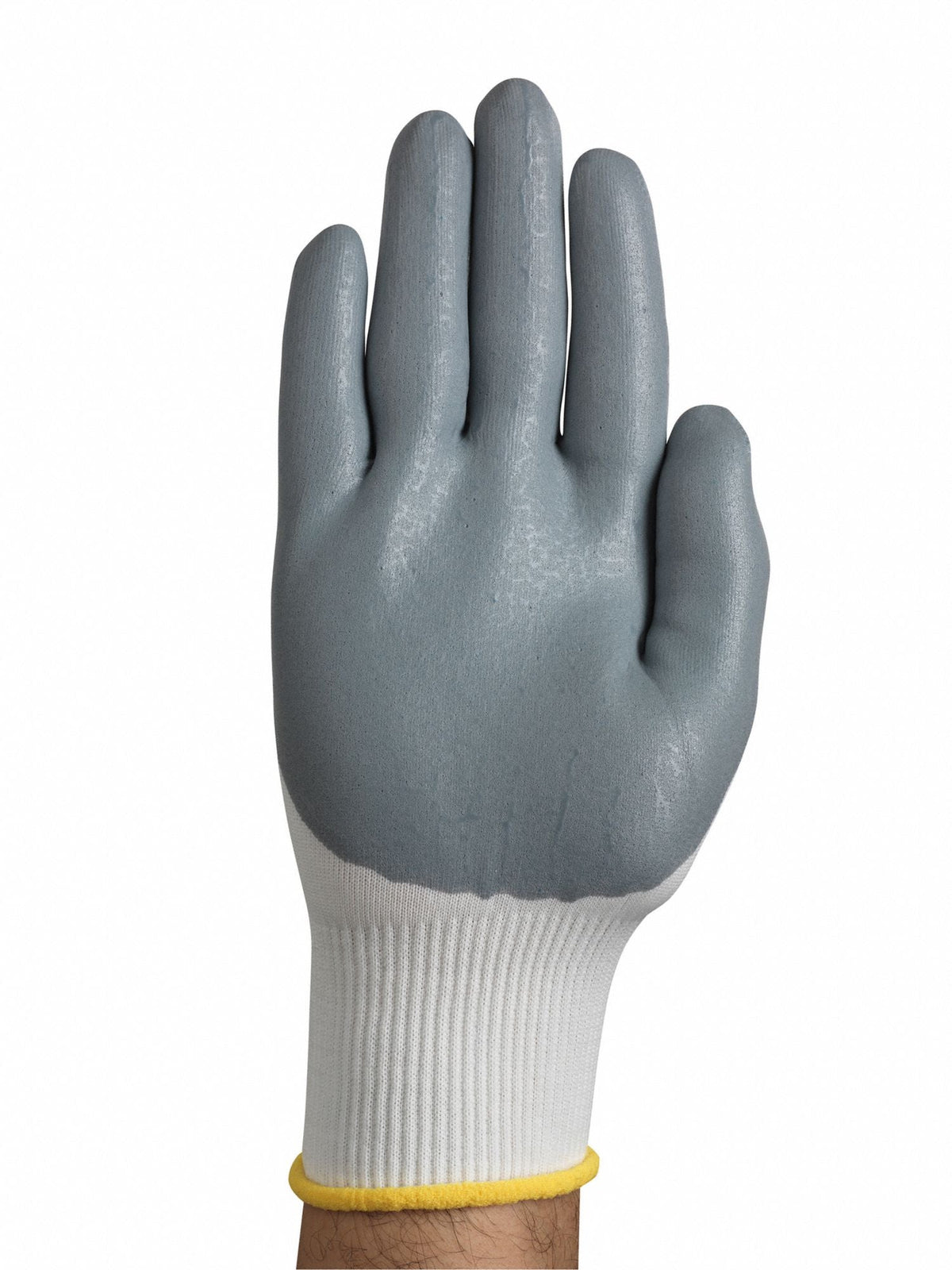 HYFLEX Foam Nitrile Coated Gloves, XS, Sandy, ANSI Level 3