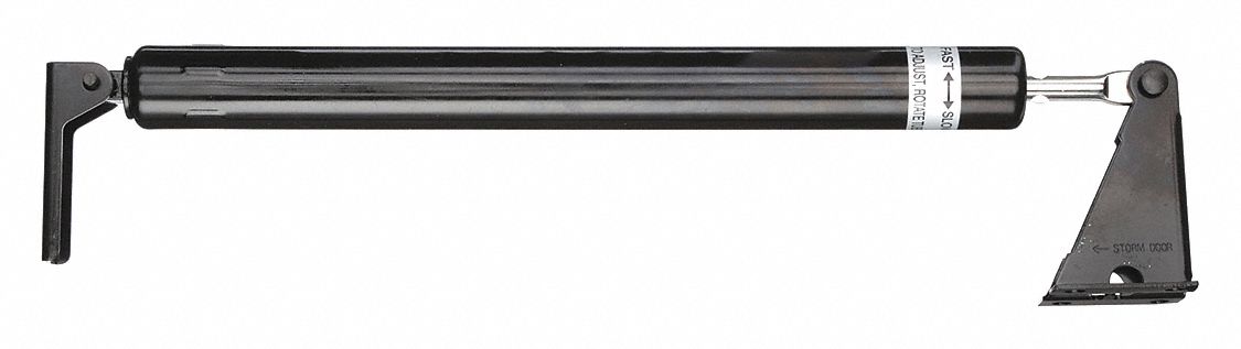 APPROVED VENDOR Standard Arm-Mount Door Closer, Black, 10 1/2 inch