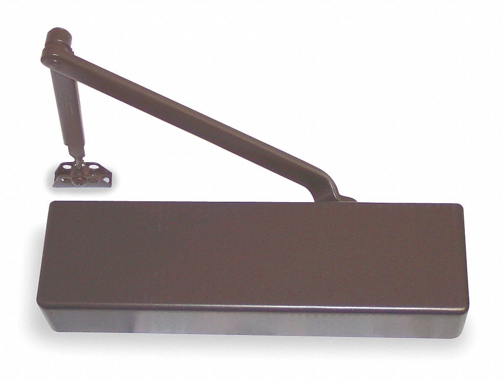 NORTON DOOR CONTROLS Heavy Duty Door Closer - Dark Bronze, Grade 1