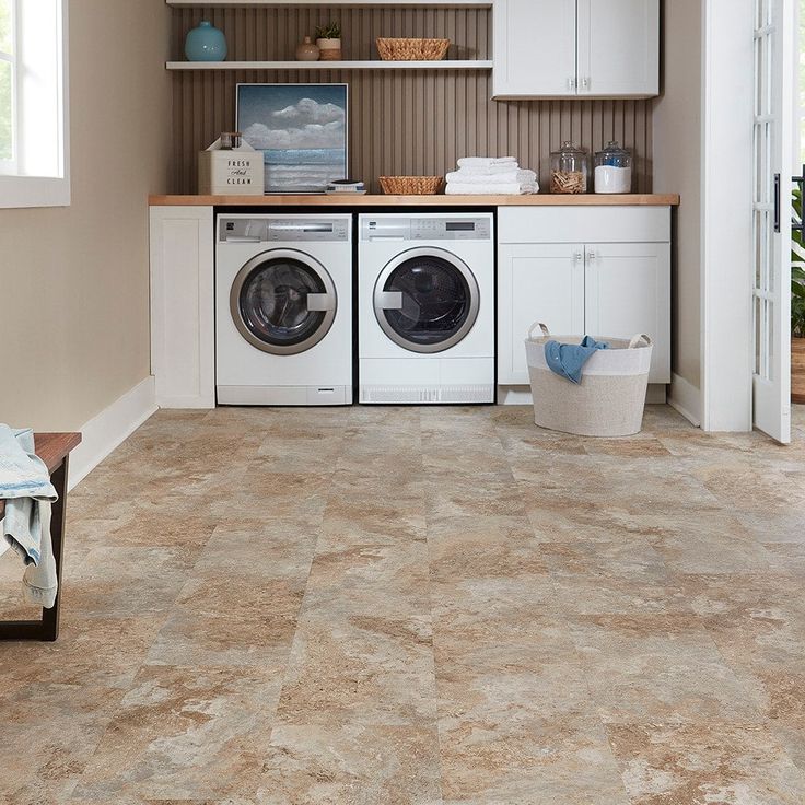 Alexandria Stone 12-mil x 12-in W x 24-in L Waterproof Interlocking Luxury Vinyl Tile Flooring (19.88-sq ft/ Carton)