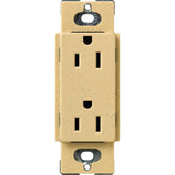 Claro 15 Amp Duplex Outlet, White - Super Arbor