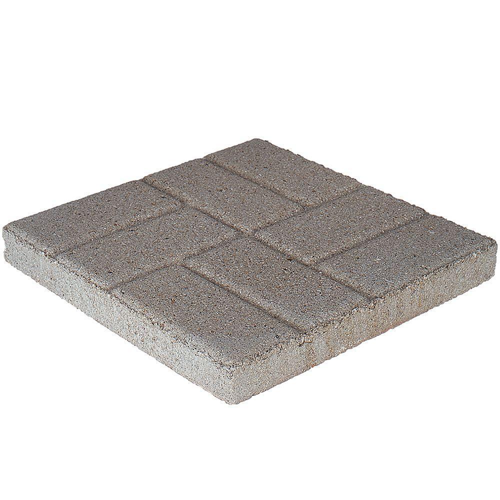 16 in. x 16 in. x 1.75 in. Yukon Square Concrete Step Stone - Super Arbor