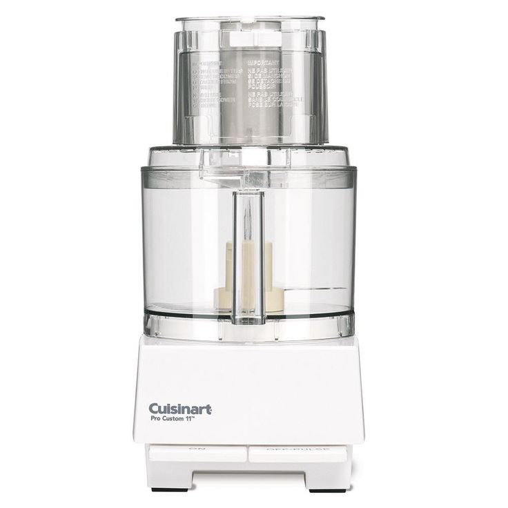 PRO Custom 11-Cup 2-Speed Classic White Food Processor with Pulse Control
