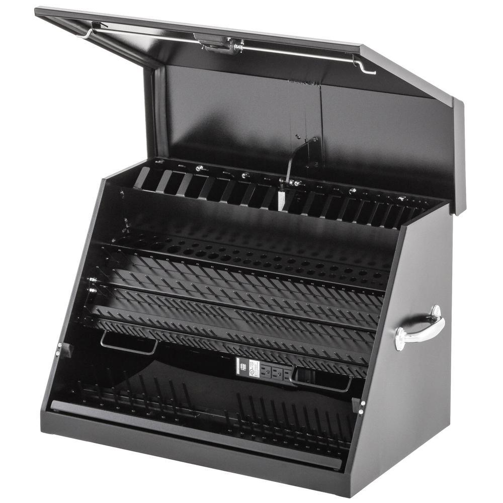 PWS Series 30 in. Deluxe Extreme Portable Workstation, Black - Super Arbor