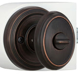 Prestige Carnaby Venetian Bronze Entry Door Knob Featuring SmartKey Security - Super Arbor