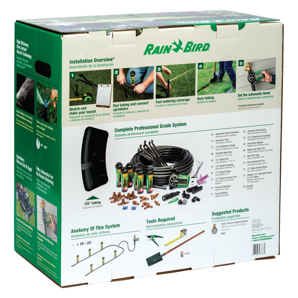 Easy to Install In-Ground Automatic Sprinkler System - Super Arbor