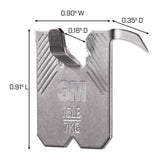 3M Claw Silver Drywall Picture Hanger, 15 lb Capacity, 5 Pack