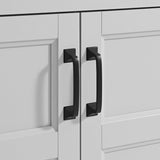 Style Selections Lowry 37-in Light Gray Single Sink Bathroom Vanity with White Acrylic Top