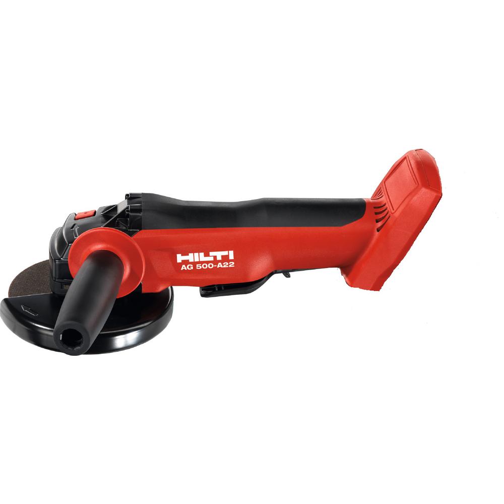 22-Volt Cordless, Brushless 5 in. Angle Grinder AG 500 A22 with Kwik Lock - Super Arbor