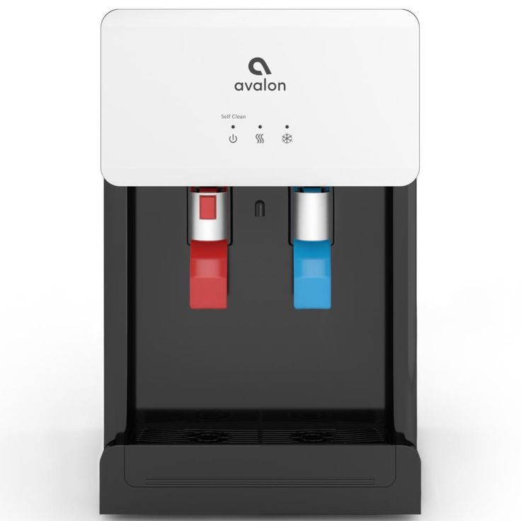 Countertop Self Cleaning Touchless Bottle less Water Cooler Dispenser, Hot/Cold Water, NSF/UL/Energy Star, White