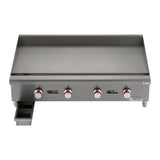 Commercial 48 in. Thermostatic Countertop Griddle