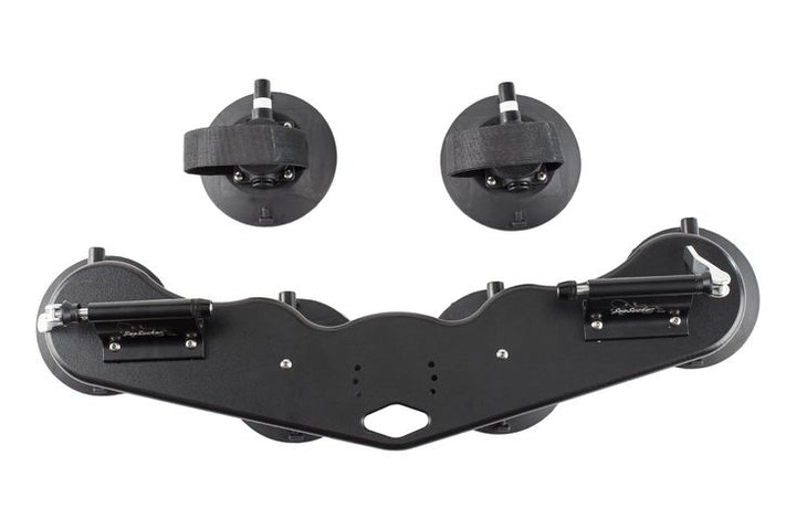 SeaSucker 827912081589 Mini Bomber 2 Bike Fork Mount Rack with 2 Rear Wheel Straps