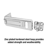 4-1/2 in. Hard Wrought Steel Body Hasp - Super Arbor