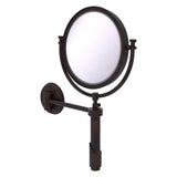 Allied Brass Tribecca 8-in x 15-in Distressed Bronze Double-Sided Magnifying Wall-Mounted Vanity Mirror