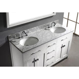 Caroline 60 in. W Bath Vanity Cabinet Only in White - Super Arbor