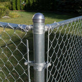 Everbilt 1-5/8 in. Galvanized Aluminum Chain Link Fence Post Cap