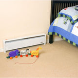 SoftHeat 71 in. 1,250-Watt 240-Volt Hydronic Electric Baseboard Heater - Super Arbor