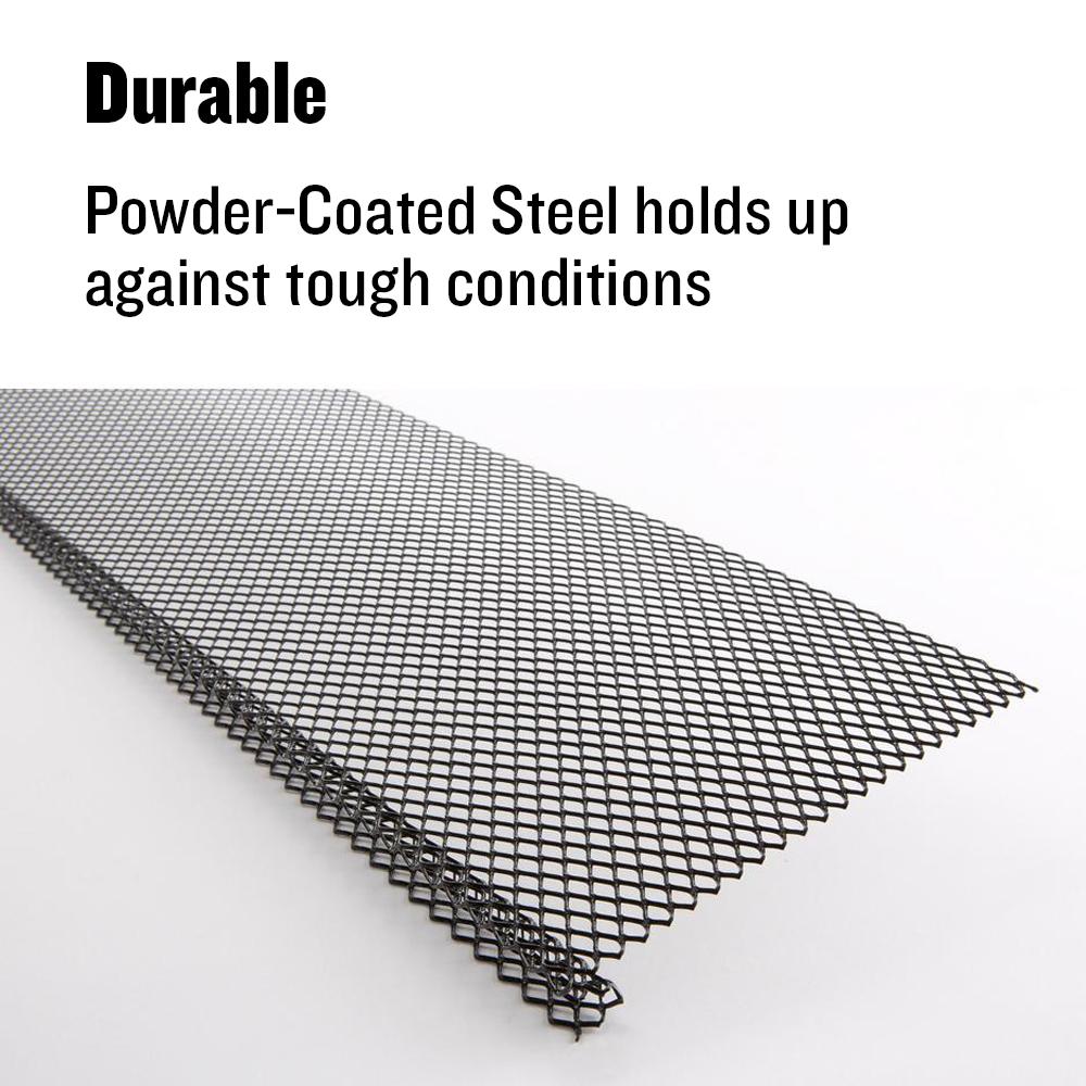 Metal Black Lock-in Gutter Guard