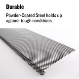 Metal Black Lock-in Gutter Guard