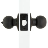 Ball Aged Bronze Bed and Bath Door Knob - Super Arbor
