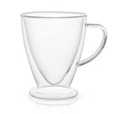 Declan 15 oz. Double Wall Insulated Coffee Glasses (Set of 4)