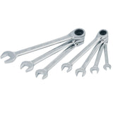Craftsman 12 Point Metric Ratcheting Combination Wrench Set, 7 pc