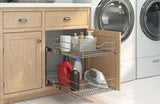 Simply Put 20.5-in W x 14.6875-in H 2-Tier Pull Out Metal Soft Close Baskets & Organizers