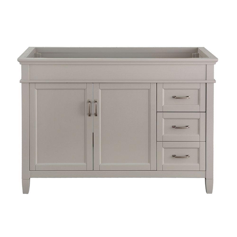 Ashburn 30 in. W x 21.63 in. D Vanity Cabinet in Grey - Super Arbor