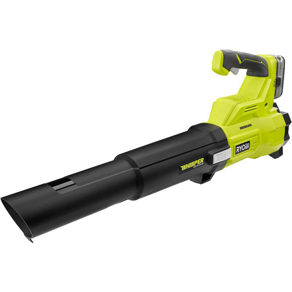 RYOBI 110 MPH 410 CFM 18-Volt ONE+ Brushless Cordless Variable-Speed Lithium-Ion Jet Fan Blower (Tool-Only)