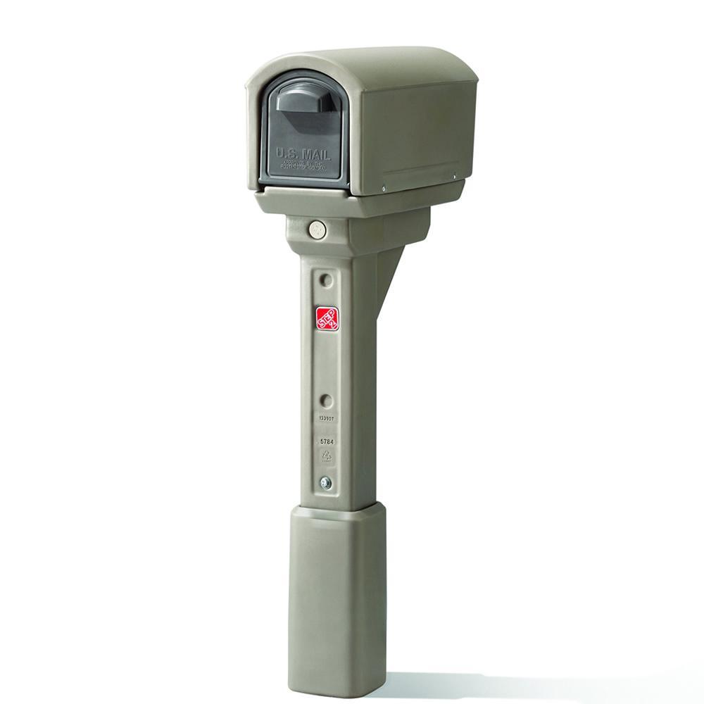 MailMaster Express Post Mount Mailbox - Mocha - Super Arbor