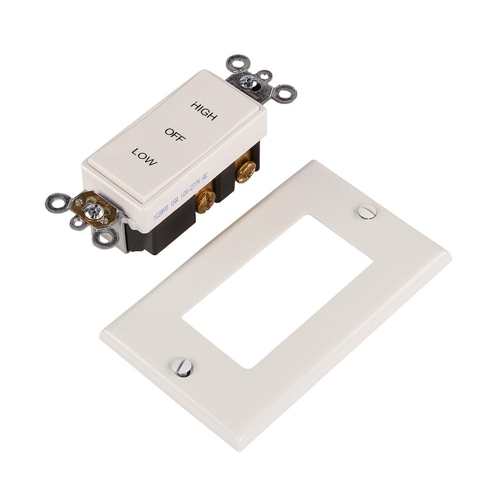2 Speed Wholehouse Fan Control Switch - Super Arbor
