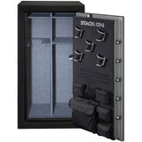 40-Gun Fire/Waterproof Combination Lock Safe, Matte Black/Silver - Super Arbor