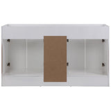 Glensford 60 in. W x 22 in. D Vanity Cabinet Only in White - Super Arbor